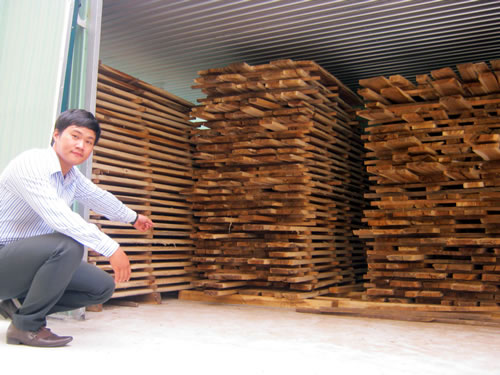 Quy trình kỹ thuật xử lý sấy gỗ