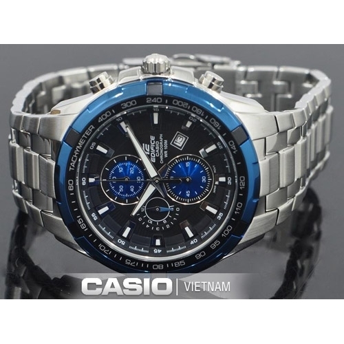 Đồng hồ Casio Edifice ef-539d-1a2vudf viền màu xanh