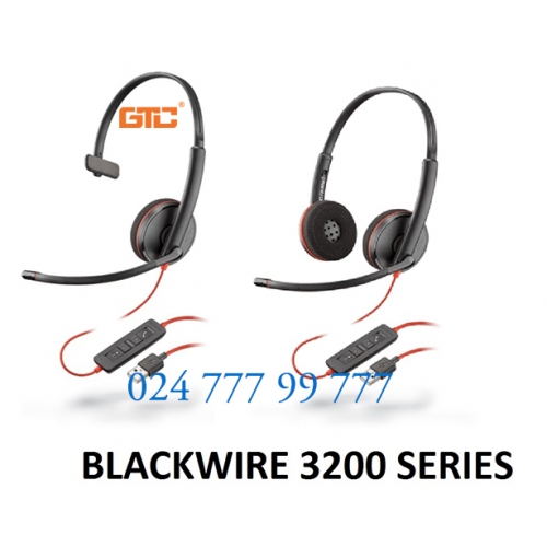 Tai nghe  Plantronics Blackwire C3200 Series