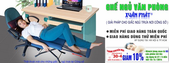Ghế ngủ văn phòng - Xuân Phát