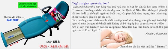 Ghế ngủ văn phòng - Xuân Phát