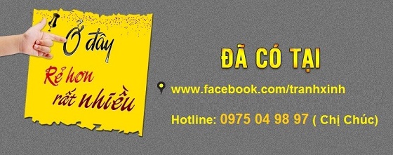 Xưởng tranh sơn dầu hiện đại