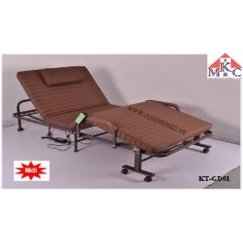 Giường gấp đa năng đệm Hàn Quốc điều khiển bằng điện Mã KT-GD01