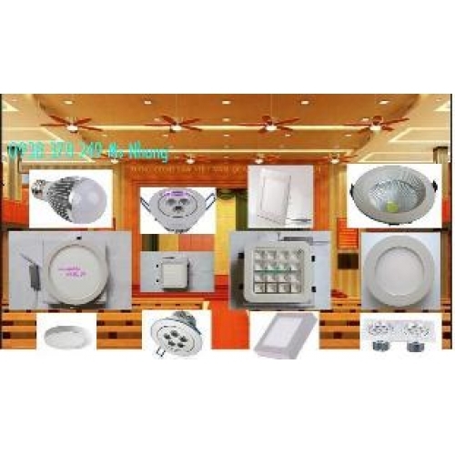 Panel âm trần nhiều loại với nhiều công suất
