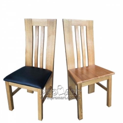 Ghế ăn gỗ sồi mỹ mặt gỗ BAG-10279