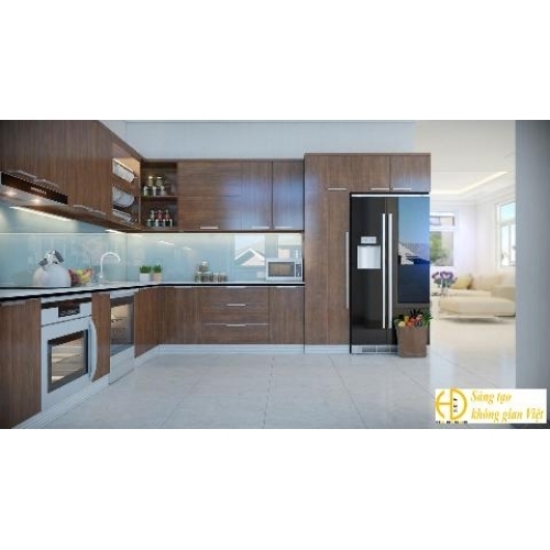 Mẫu thiết kế tủ bếp đẹp cho nhà chung cư