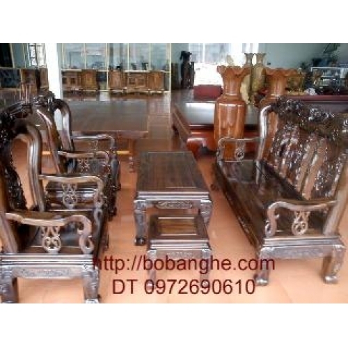 Bộ bàn ghế phòng khách minh quốc hồng MSC03