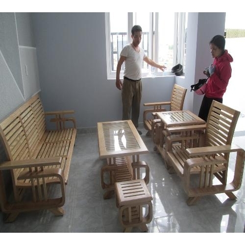 SOFA @ CỠ NHỎ GỖ SỒI NGA TỰ NHIÊN 100% - SF10