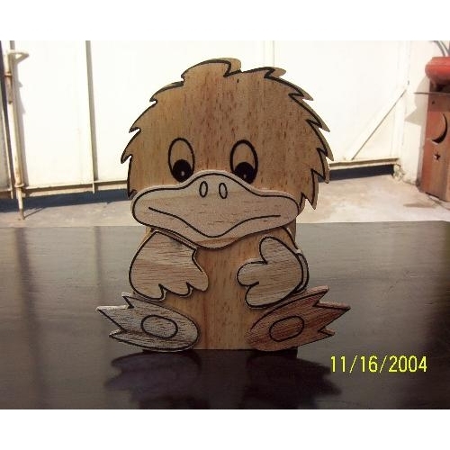 COASTER SHAPE DUCK