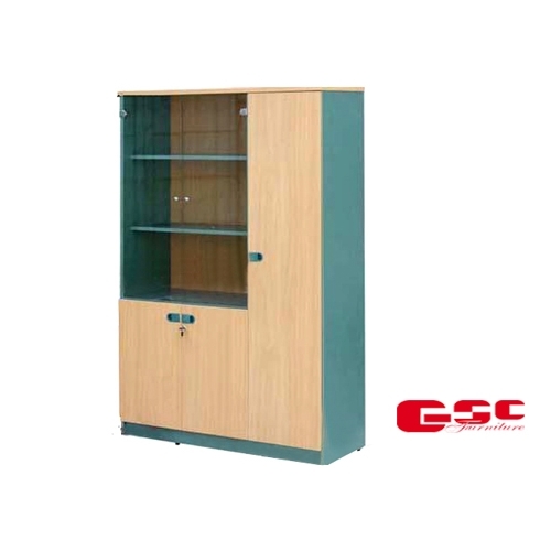 TỦ CAO 3 BUỒNG CÁNH GỖ DÀI SV2000-3B