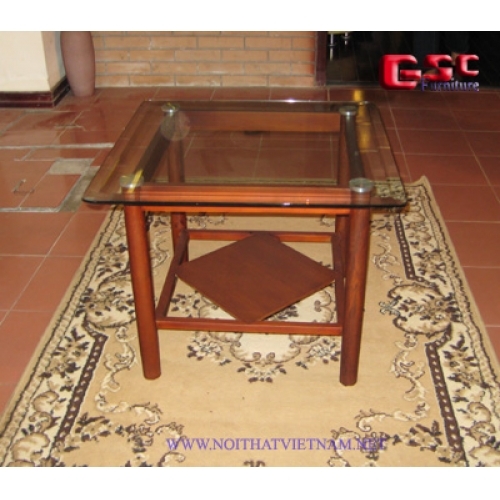 BÀN SOFA VUÔNG CHÂN TRỤ TRÒN GSC-BSF-10