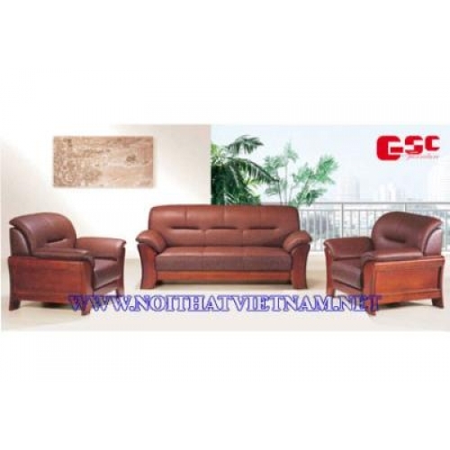 SOFA VĂN PHÒNG GỖ TỰ NHIÊN GSC-SFVP-03