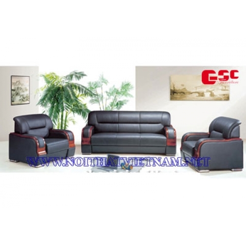 SOFA VĂN PHÒNG BỌC DA CAO CẤP GSC-SFVP-06