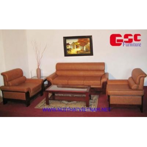 BỘ GHẾ SOFA DA GSC-SOFA-D01