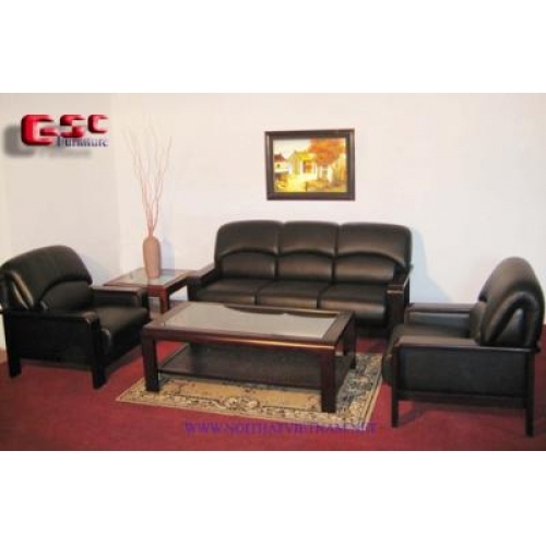 BỘ GHẾ SOFA BỌC DA CAO CẤP GSC-SOFA-D12