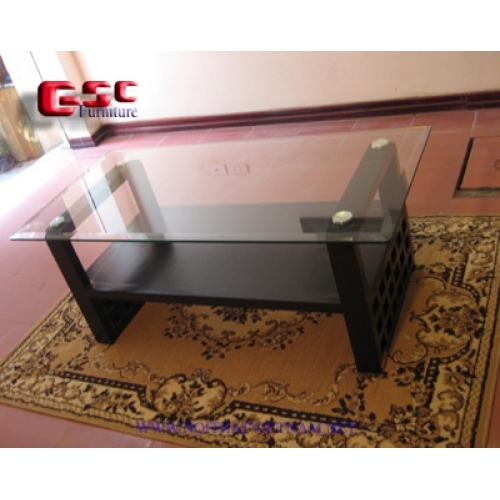 BÀN KÍNH SOFA CHÂN VUÔNG GSC-BSF-12