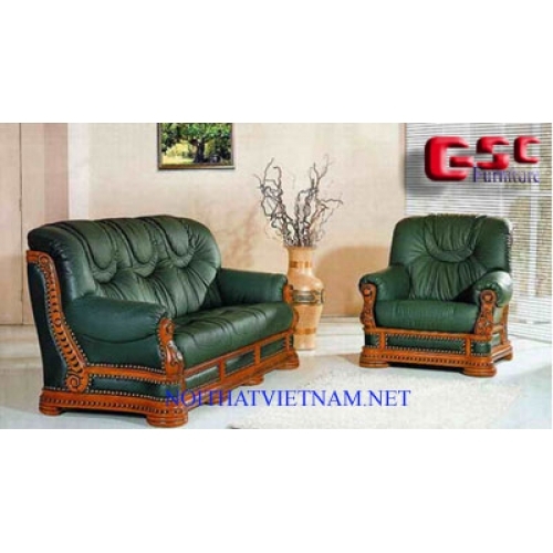 GHẾ SOFA BỌC DA CAO CẤP E09