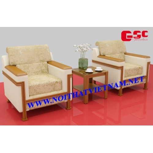 GHẾ SOFA ĐƠN BỌC DA GSC-G-SOFA-03