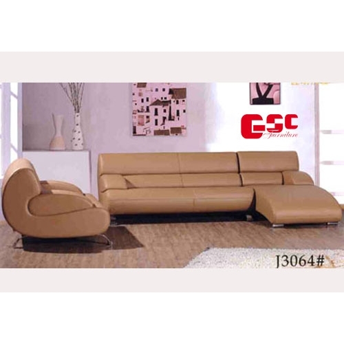 SOFA DA CHÂN GỖ GSC-SFG5