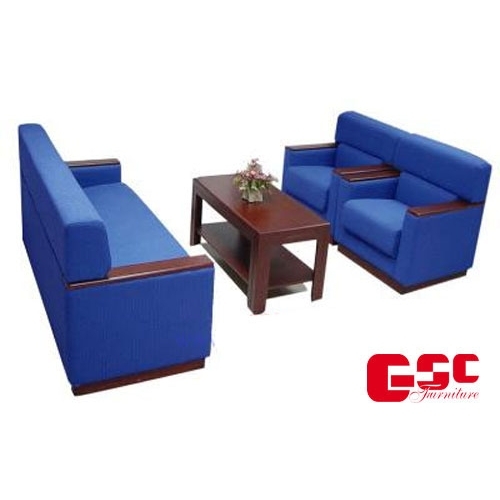 SALON GỖ TỰ NHIÊN, ĐỆM BỌC NỈ GSC-SLN01