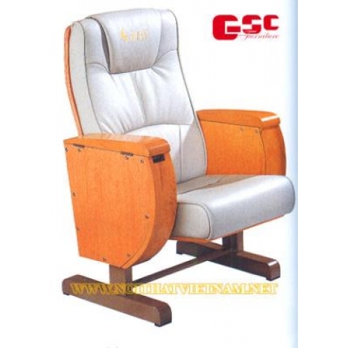 GHẾ HỘI TRƯỜNG BỌC DA HJ83