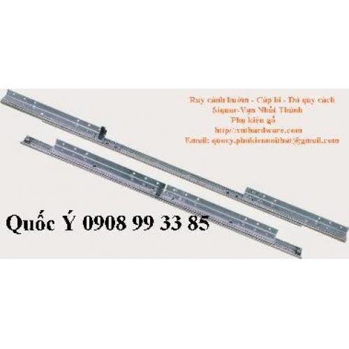 Ray trượt cánh bướm - ray cáp bi - ray trượt bàn
