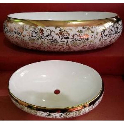 LAVABO SỨ ĐẶT BÀN NGHỆ THUẬT MÃ SỐ 2301