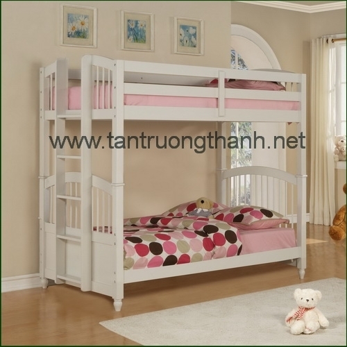 GIƯỜNG GỖ 2 TẦNG