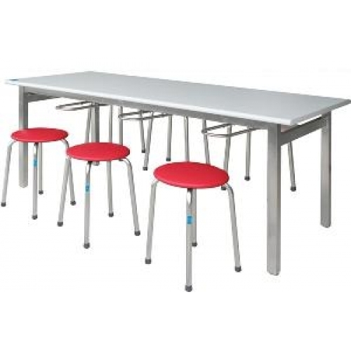 Bộ bàn ghế ăn / Bàn ăn  công nghiệp HP V095-16
