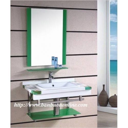 LAVABO CHẬU SỨ ĐẶT TRÊN BÀN ĐÁ MÃ SỐ 8153