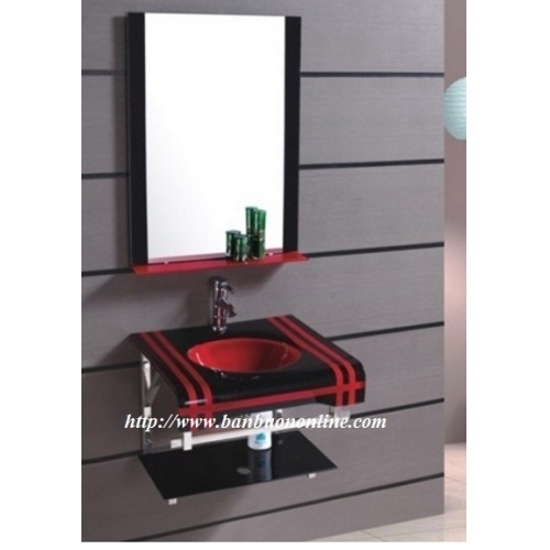 LAVABO CHẬU KÍNH CƯỜNG LỰC MÃ SỐ 8122