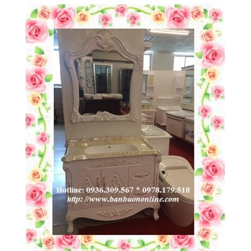 TỦ LAVABO CỔ ĐIỂN CHẤT LIỆU NHỰA MÃ SỐ 0189