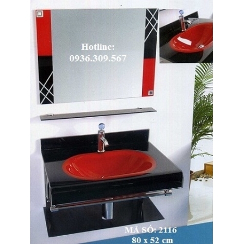 LAVABO KÍNH MÃ SỐ TT-2116