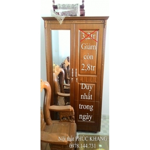 Bán tủ quần áo giá rẻ nhiều mẫu mang thiết kế sang trọng
