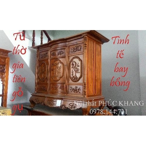 BÁN BÀN THỜ TỦ THỜ GIA TIÊN GỖ GỤ CAO CẤP
