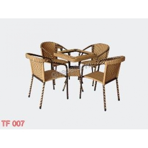Bàn ghế cafe TF 007