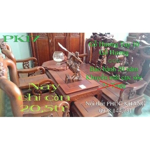 THANH LÝ NHANH 3 BỘ SALON GỖ HƯƠNG GIÁ RẺ