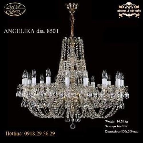 Đèn chùm pha lê cao cấp ANGIELIKA dia 850