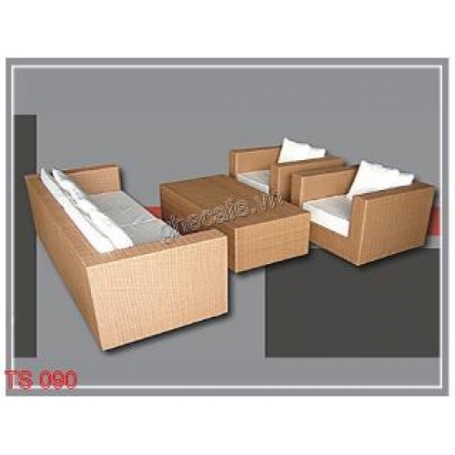 Sofa mây nhựa TS 090