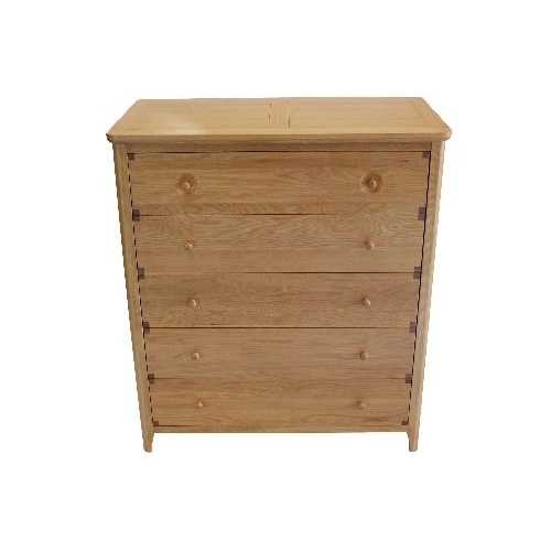 Tủ quần áo 5 hộc gỗ tự nhiên ARIEL (1000*540*1140)