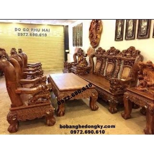 Bộ bàn ghế gỗ đinh hương hàng đẹp giá rẻ B164