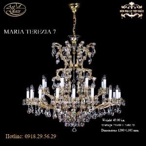 Đèn chùm pha lê MARIA TEREZIA 7