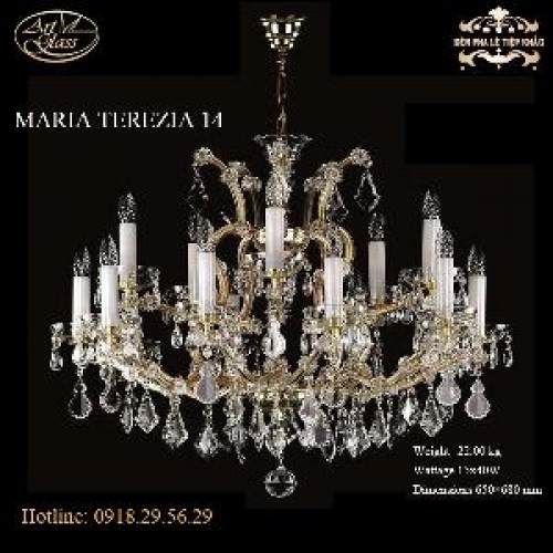 Đèn chùm pha lê MARIA TEREZIA 14