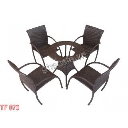 Bàn ghế cafe TF 070