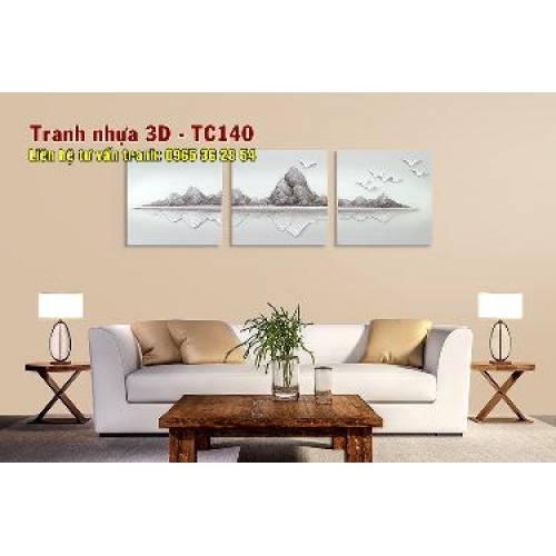 Tranh nhựa 3D - Thủy Mặc