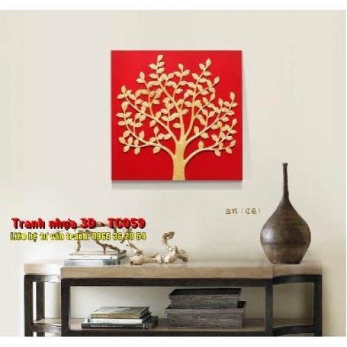 Tranh nhựa 3D - CÂY BÌNH AN