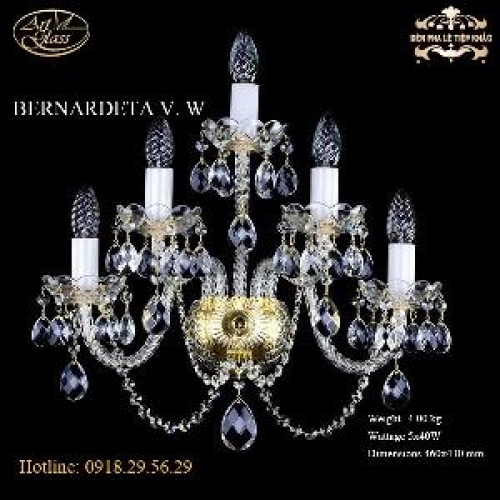 Đèn tường pha lê BERNARDETA V WL
