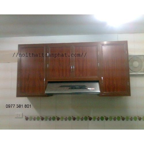 Tủ bếp nhôm vân gỗ - VG 01