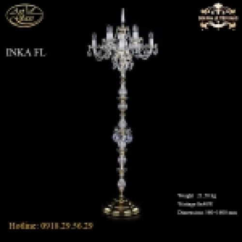 Đèn cây đứng pha lê-INKA FL