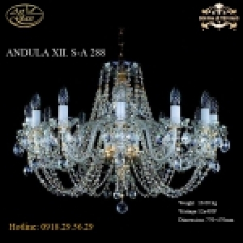 Đèn gọng pha lê Cao Cấp-ANDULA XII S-A 288